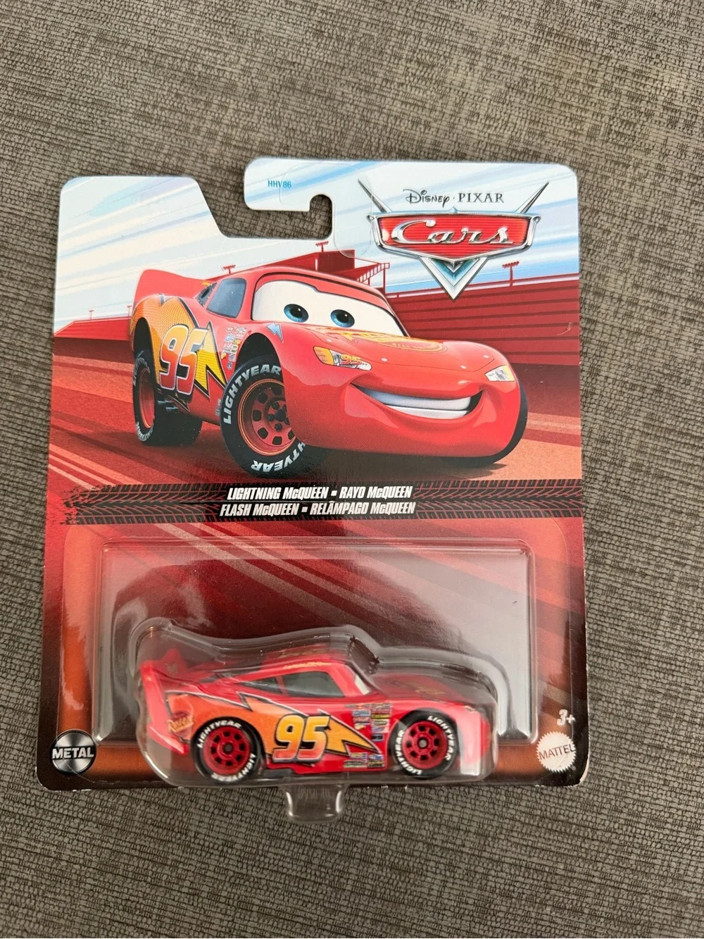 Mattel Lightning McQueen Red Race Car Die-Cast Toy